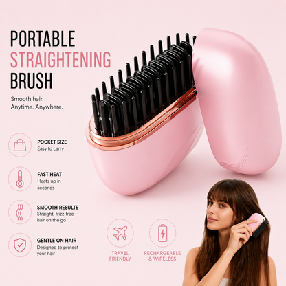 Portable Straightening Brush™
